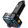 FM модулятор XO BCC08 автомобільний зарядний пристрій MP3/PD/2USB/3,1A Чорни (XO-BCC08) зображення 3