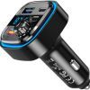 FM модулятор XO BCC08 автомобільний зарядний пристрій MP3/PD/2USB/3,1A Чорни (XO-BCC08) зображення 4
