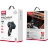 FM модулятор XO BCC08 автомобільний зарядний пристрій MP3/PD/2USB/3,1A Чорни (XO-BCC08) зображення 6