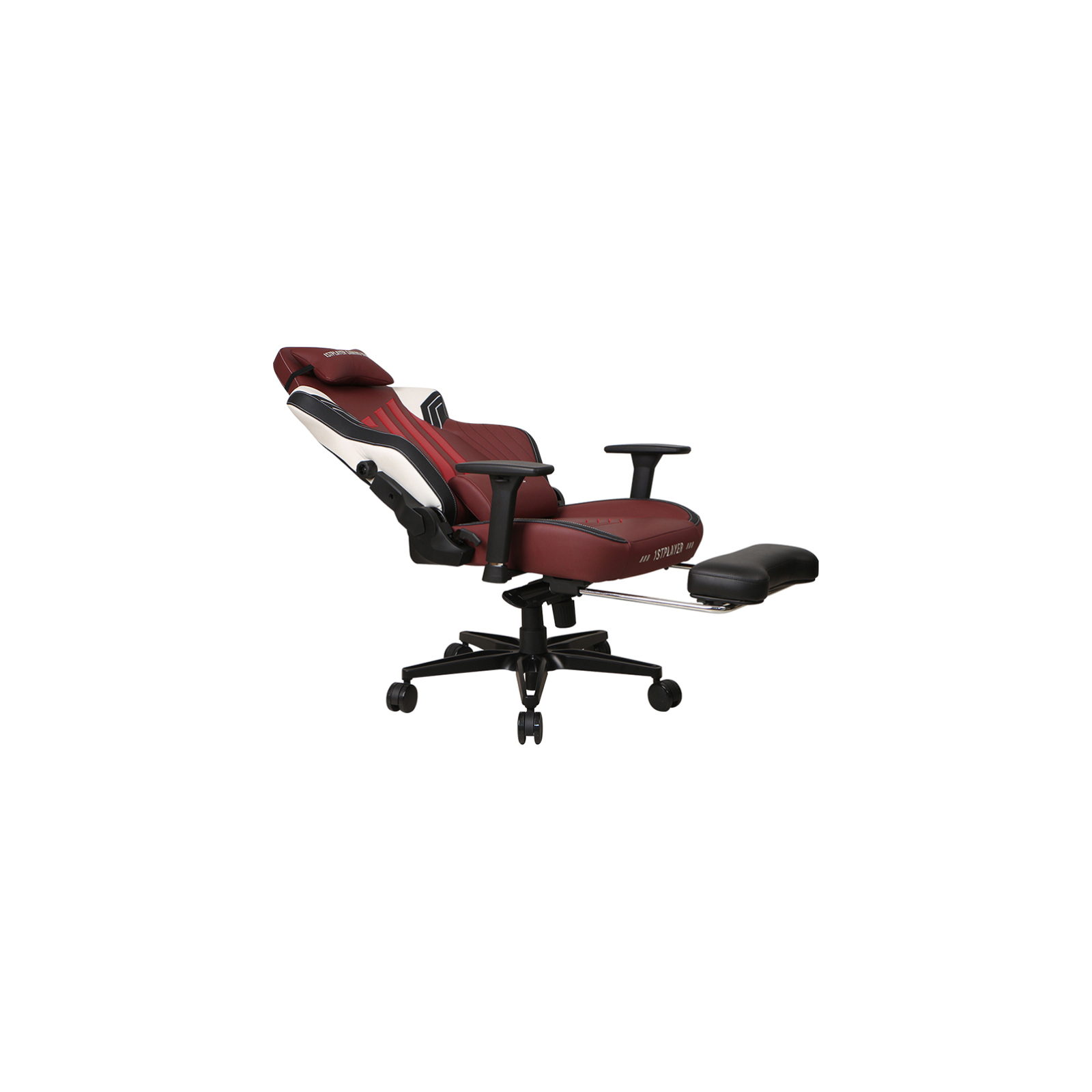 Кресло игровое 1stPlayer Duke Black-White-Red (Duke BlackWhiteRed) изображение 7