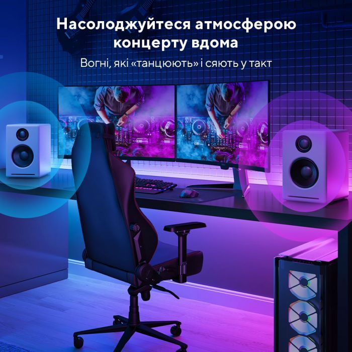 Светодиодная лента Govee LED Strip Lights 5м Білий (H61E13D1) изображение 7