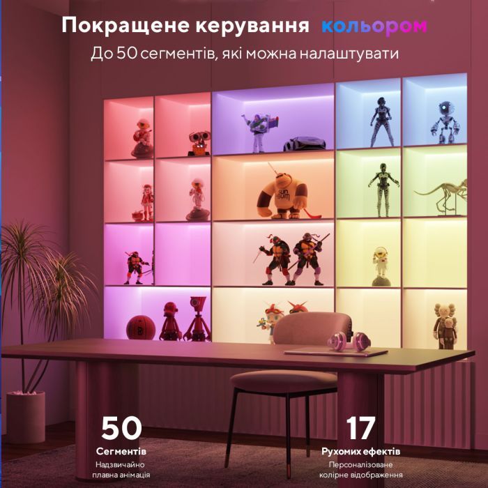 Светодиодная лента Govee LED Strip Lights 5м Білий (H61E13D1) изображение 8