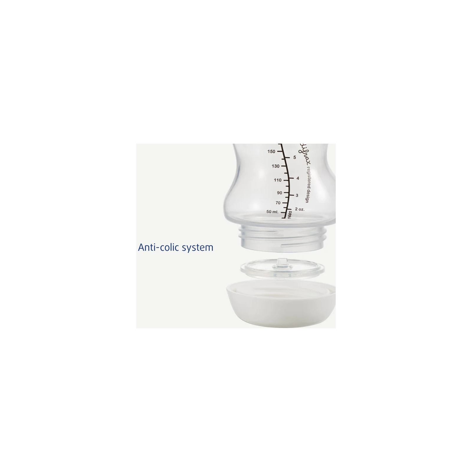 Бутылочка для кормления Difrax антиколиковая 310 мл Difrax S-bottle Wide XL (707XL) изображение 4