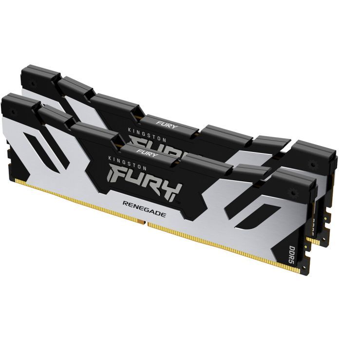Модуль памяти для компьютера DDR5 48GB (2x24GB) 7200 MHz Renegade Silver XMP Kingston Fury (ex.HyperX) (KF572C38RSK2-48) изображение 2