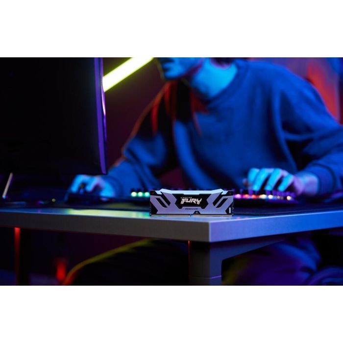 Модуль памяти для компьютера DDR5 48GB (2x24GB) 7200 MHz Renegade Silver XMP Kingston Fury (ex.HyperX) (KF572C38RSK2-48) изображение 9