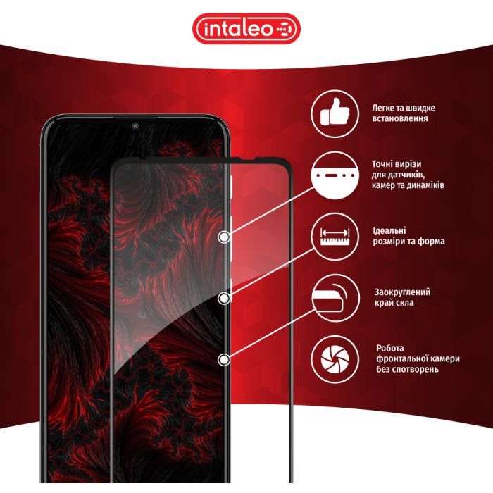 Скло захисне Intaleo Full Glue MOTO E20 (1283126521263) зображення 3