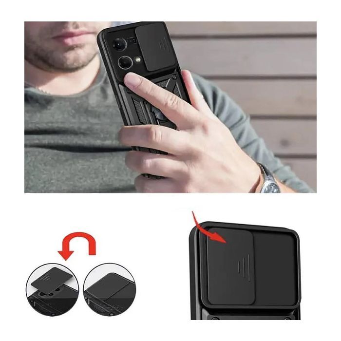 Чохол до мобільного телефона BeCover Military Infinix Smart 7 (X6515) / 7 HD (X6516) Black (710138) зображення 5