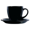Сервиз для чая и кофе Luminarc Carine Чорний 12 предметів (P4672)