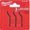 Лезвие Milwaukee для снятия стружки и облоя 3шт (48224257)