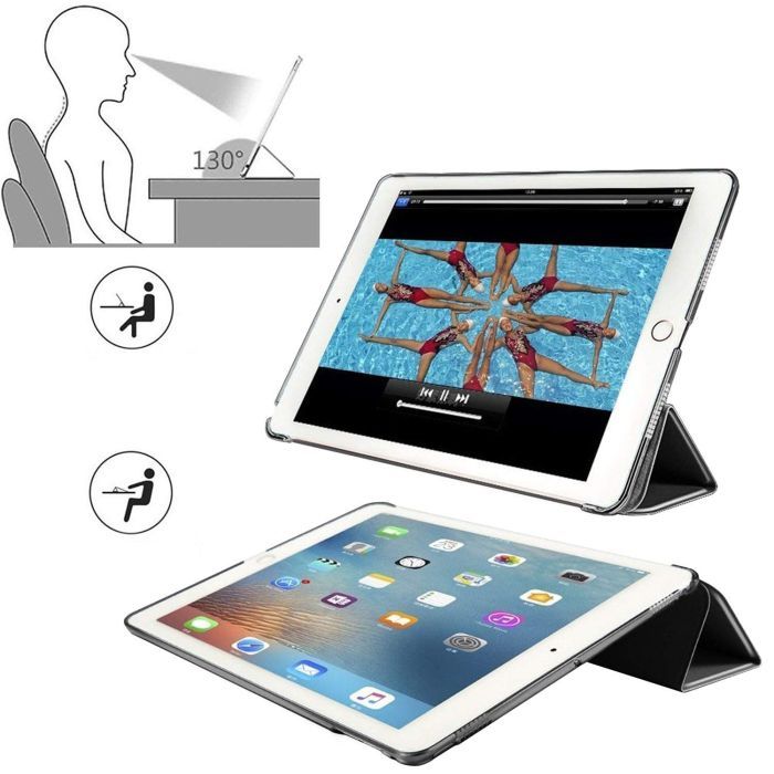 Чехол для планшета BeCover Tri Fold Hard Apple iPad 9.7 2017/2018 A1822/A1823/A1893/A19 (706863) изображение 5