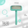 Гребінець для тварин Tauro Pro Line прямокутний S, зубці 11 мм mint (TPLB63545) зображення 3