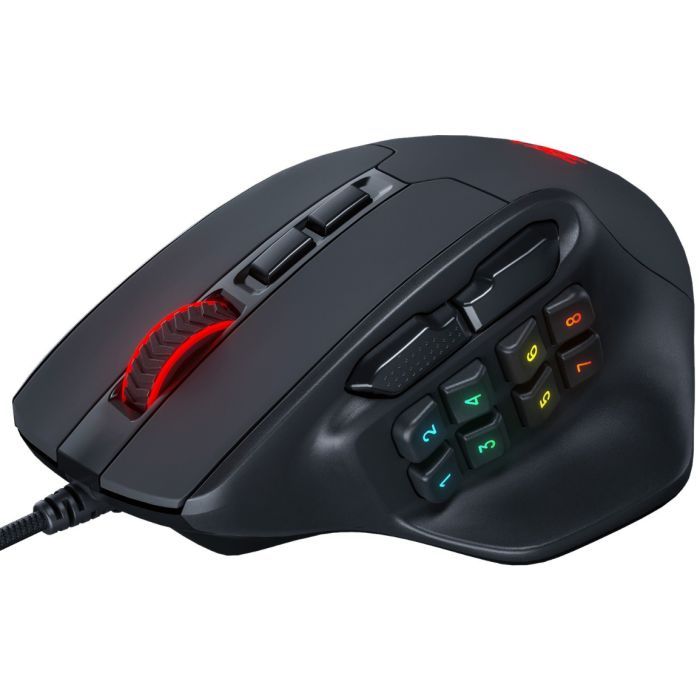 Мышка Redragon Aatrox MMO USB Black (71276) изображение 2