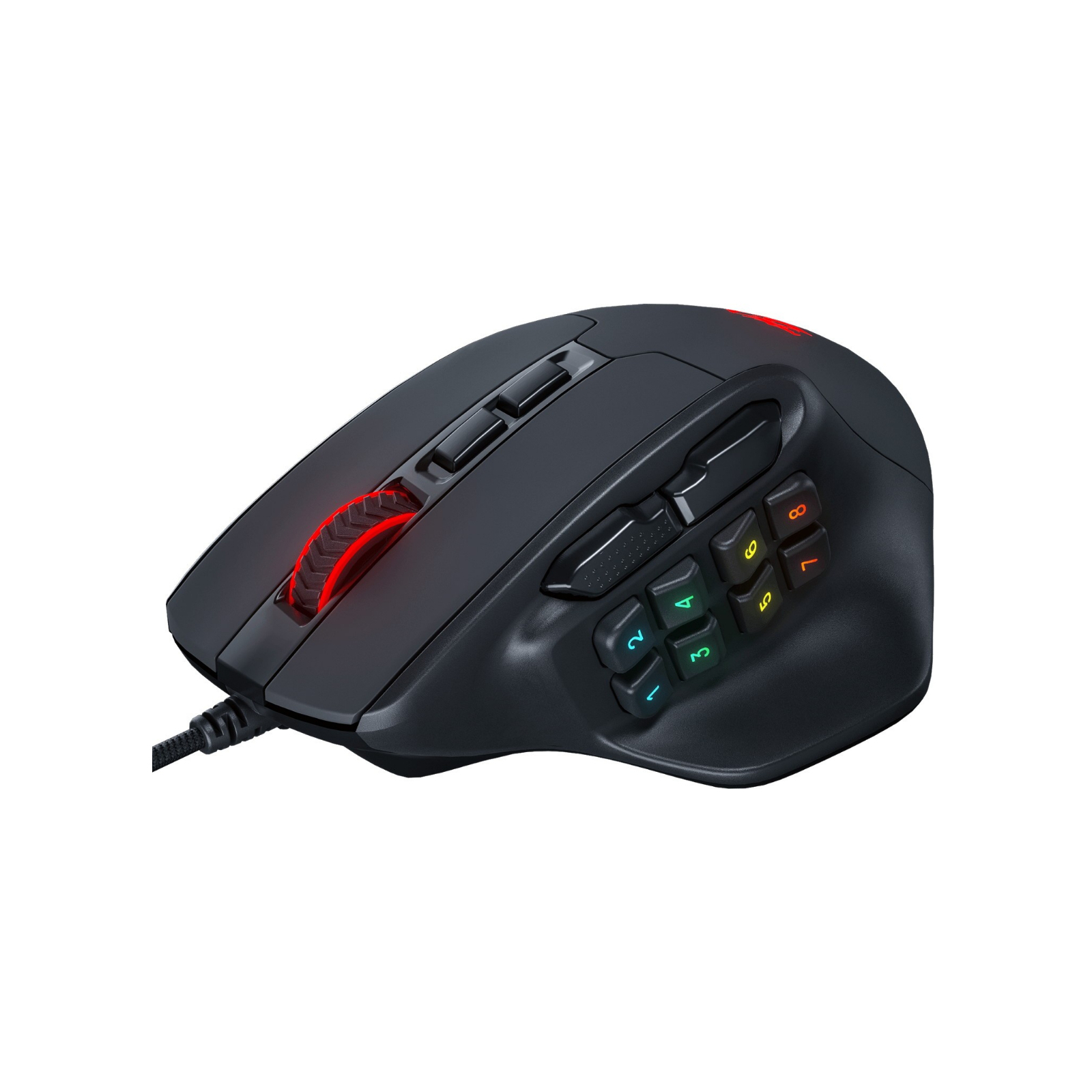 Мышка Redragon Aatrox MMO USB Black (71276) изображение 2