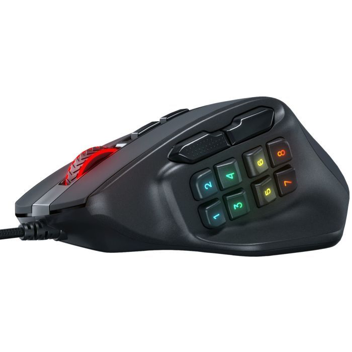 Мышка Redragon Aatrox MMO USB Black (71276) изображение 3