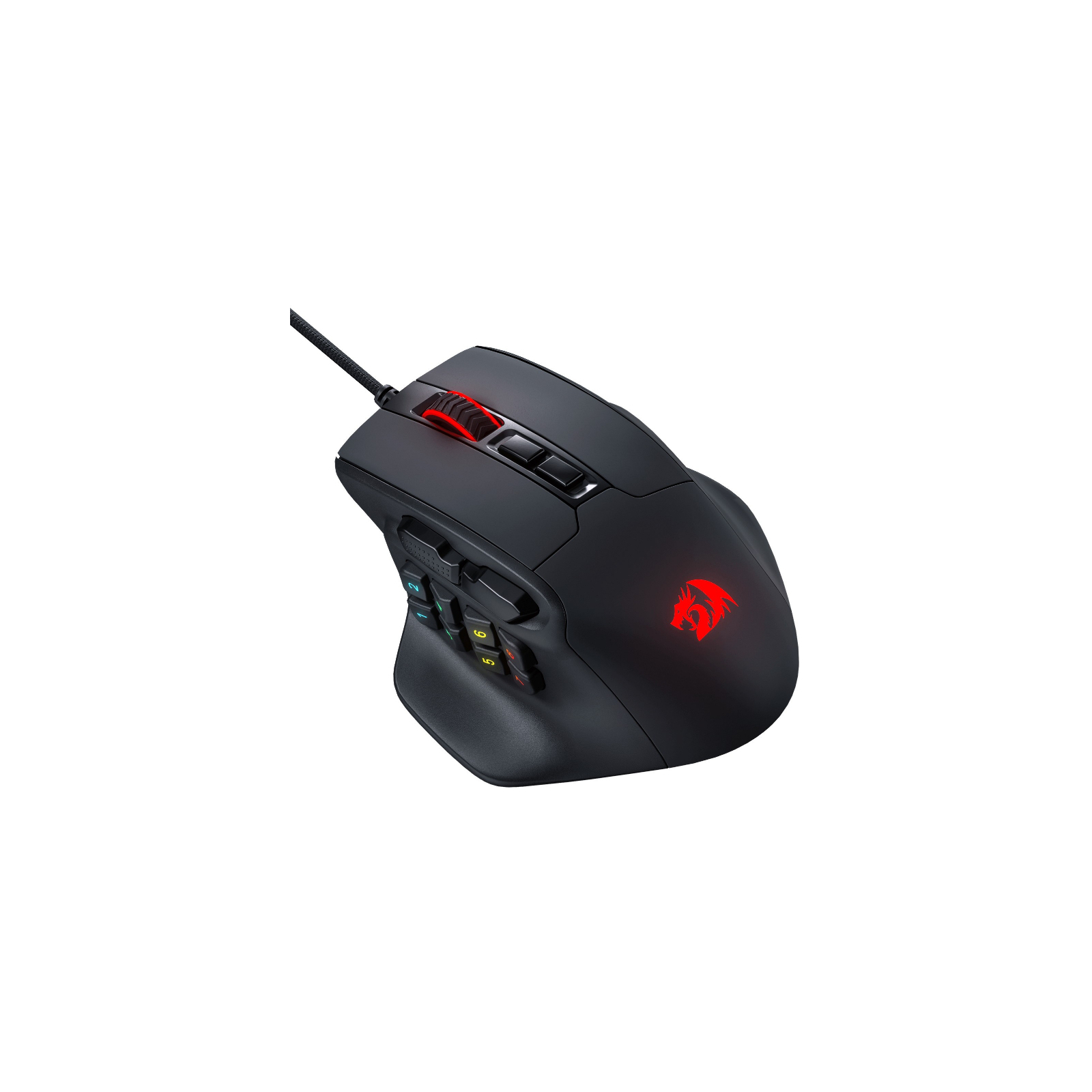 Мишка Redragon Aatrox MMO USB Black (71276) зображення 4