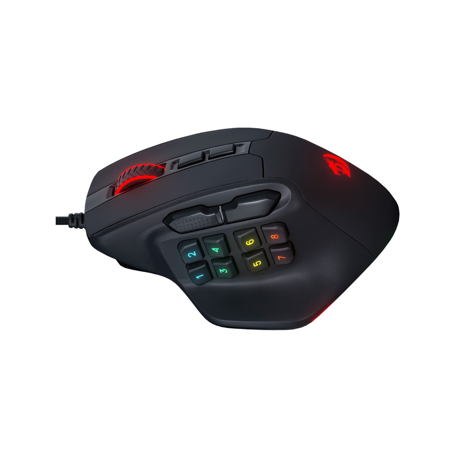 Мишка Redragon Aatrox MMO USB Black (71276) зображення 5