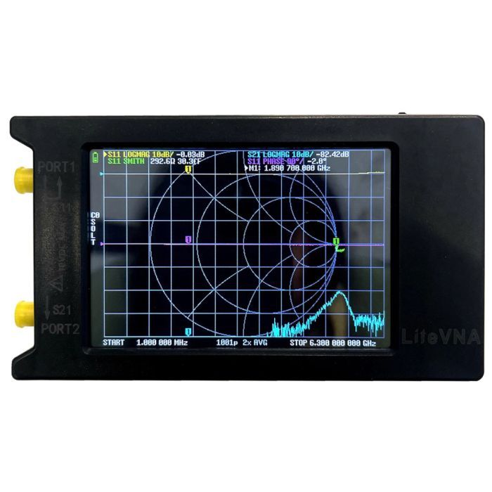 Анализатор спектра LiteVNA 50kHz 6.3GHz (HP9915.0324)