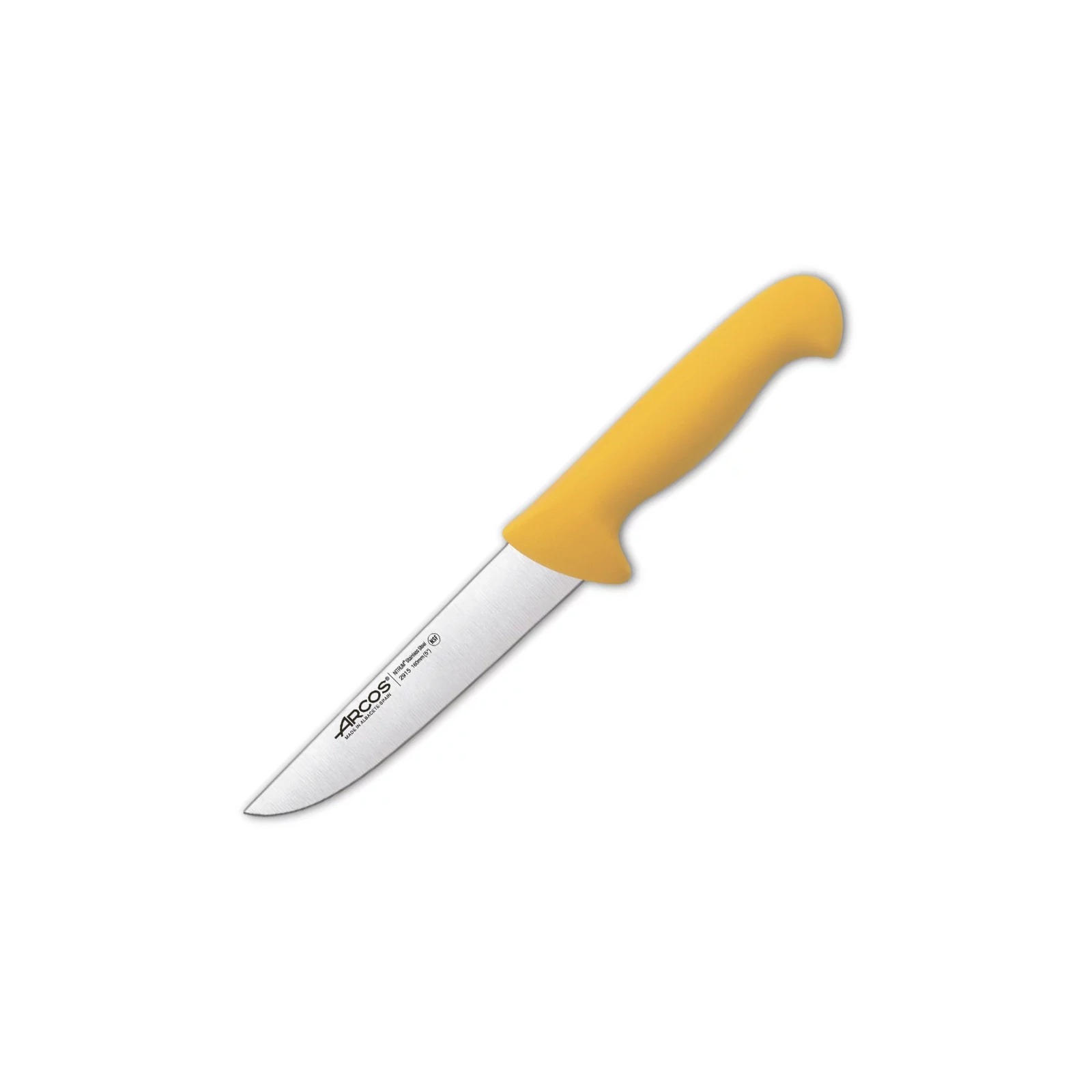 Кухонный нож Arcos серія "2900" для м'яса 160 мм Жовтий (291500)