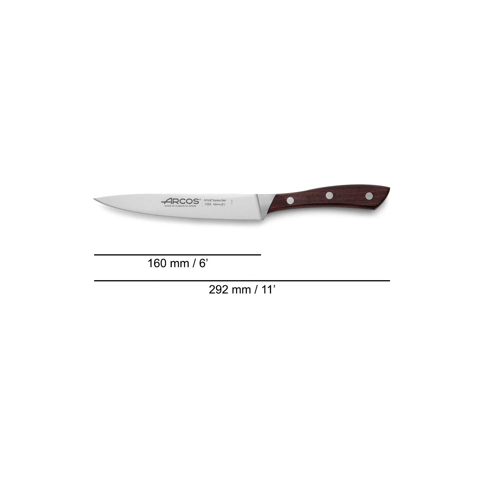 Кухонный нож Arcos Natura 160 мм (155310) изображение 2