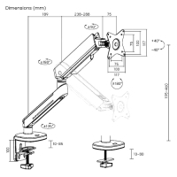 Кронштейн OfficePro MA901G зображення 10
