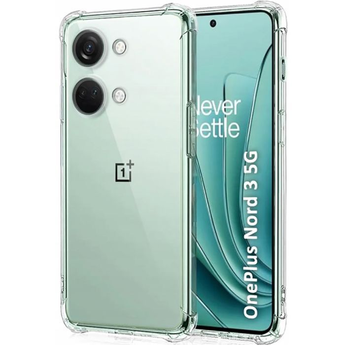 Чохол до мобільного телефона BeCover Anti-Shock OnePlus Nord 3 5G Clear (710620) > ціни в Києві та Україні Чохол до мобільного телефона BeCover Anti-Shock OnePlus Nord 3 5G Clear (710620)
