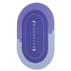 Коврик для ванной Stenson суперпоглощающий 50 х 80 см овальный фиолетово-синий (R30940 violet-blue) изображение 2