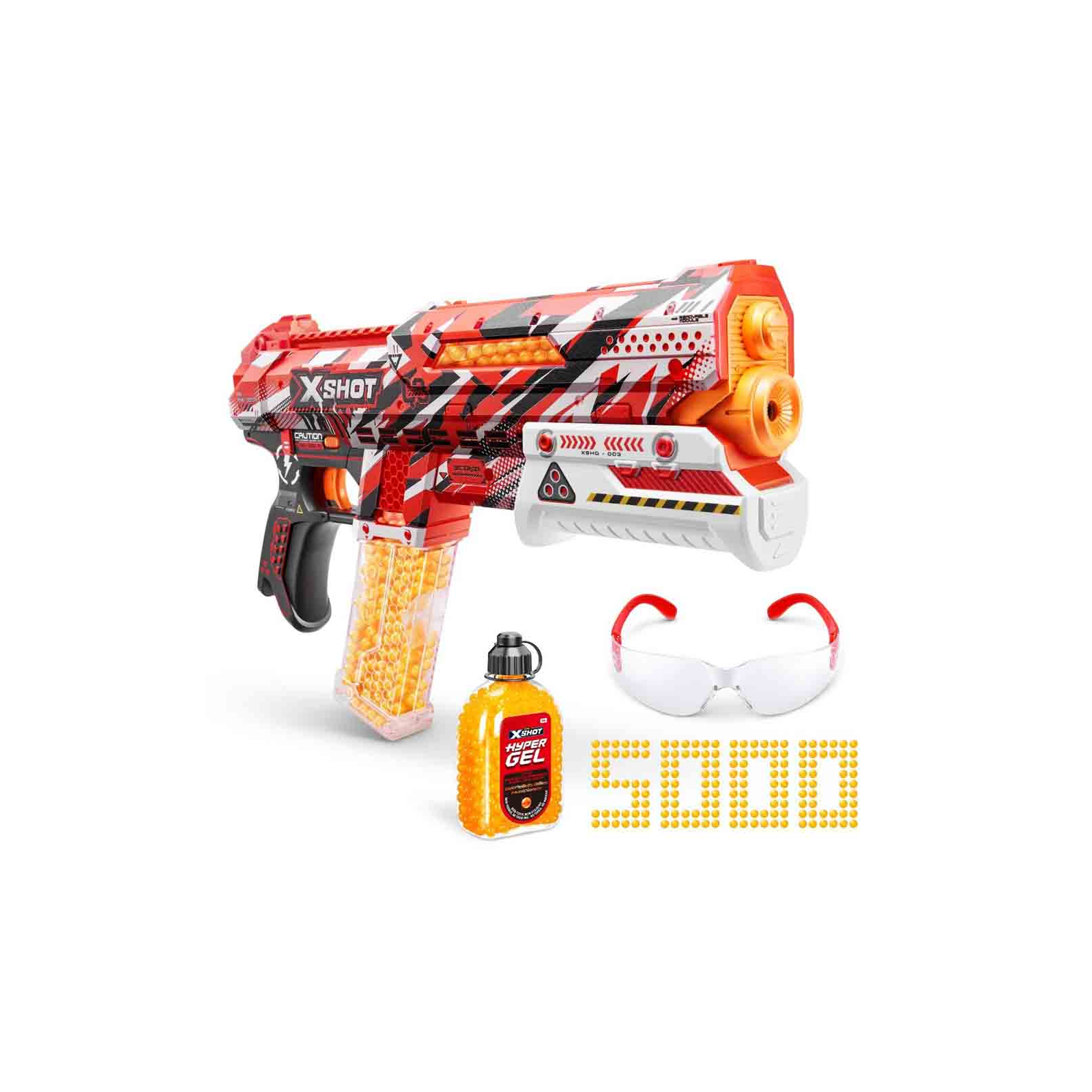Іграшкова зброя Zuru X-Shot Швидкострільний бластер Hyper Gel small 5000 гелевих кульок (36622R) зображення 2