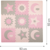 Дитячий килимок MoMi пазл Nebe 90 х 90 cм Pink (AKCE00030) зображення 3