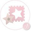 Дитячий килимок MoMi пазл Nebe 90 х 90 cм Pink (AKCE00030) зображення 6