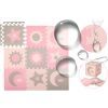 Дитячий килимок MoMi пазл Nebe 90 х 90 cм Pink (AKCE00030) зображення 7