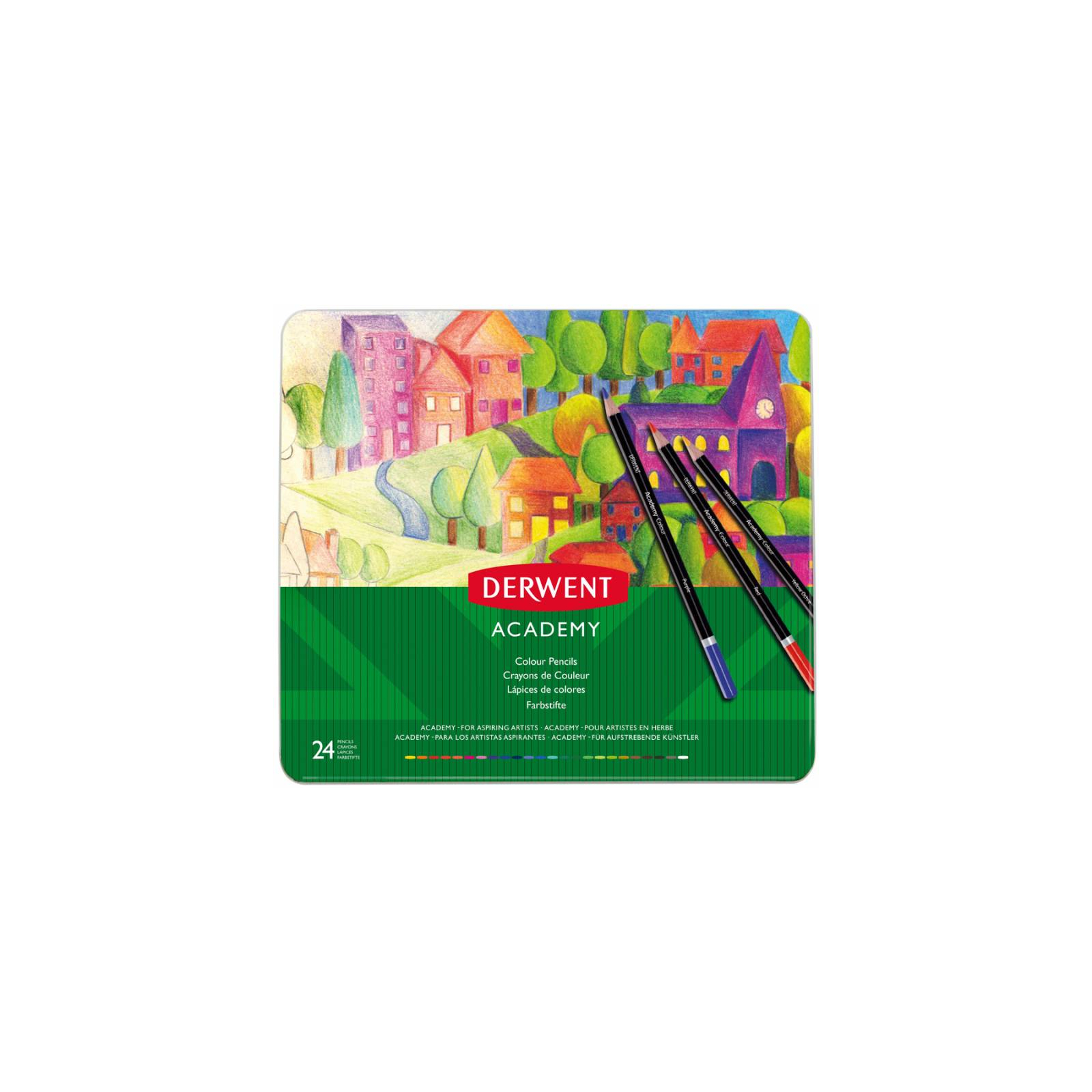 Олівці кольорові Derwent Colouring Academy, 12 кольорів (5028252269865)