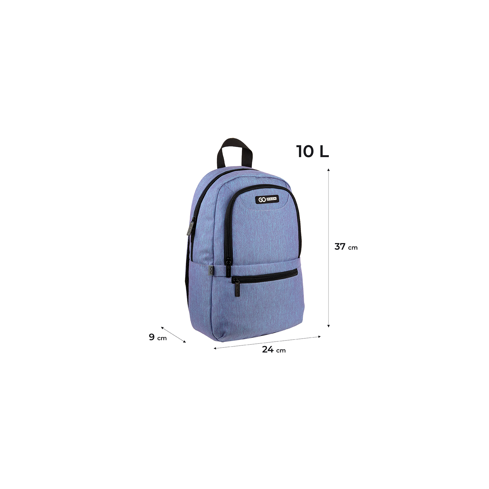 Рюкзак шкільний GoPack Education Teens 119S-1 фіолетовий (GO24-119S-1) зображення 2