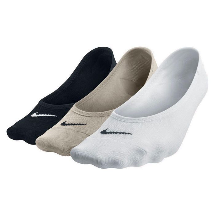 Шкарпетки Nike W NK EVERYDAY LTWT FOOT 3PR SX4863-900 34-38 3 пари Чорний/Білий/Бежевий (823233345874)