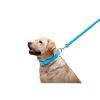 Повідець для собак WAUDOG Glamour шкіряний M-XXL блакитний (33762) зображення 5