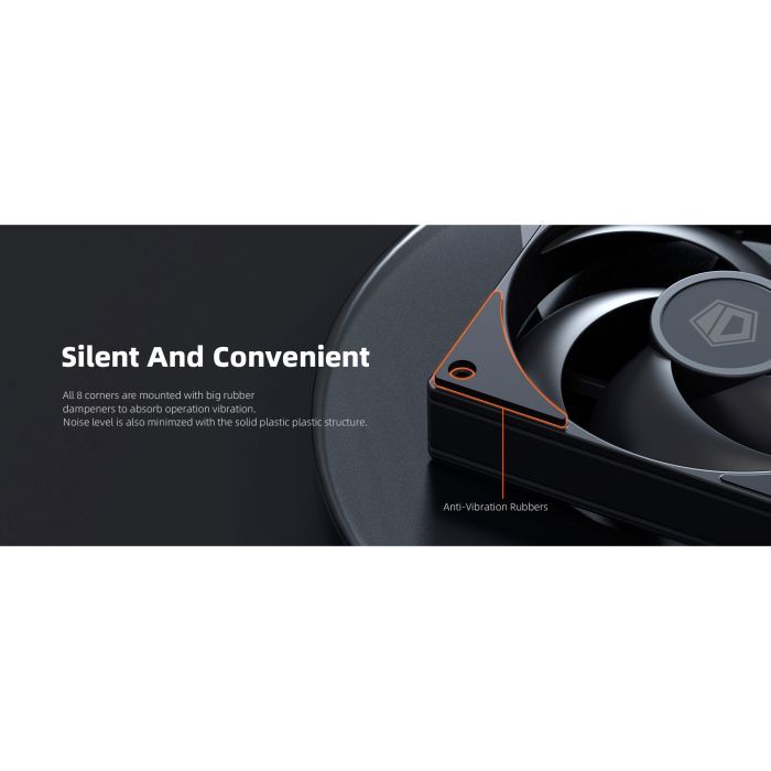 Кулер до корпусу ID-Cooling AS-120-K зображення 12