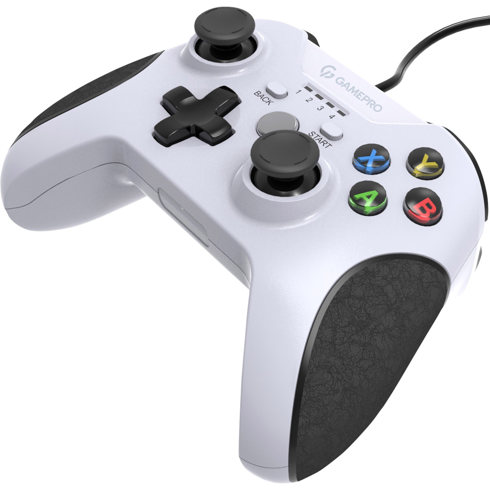 Геймпад GamePro MG450W USB White-Black (MG450W) изображение 3