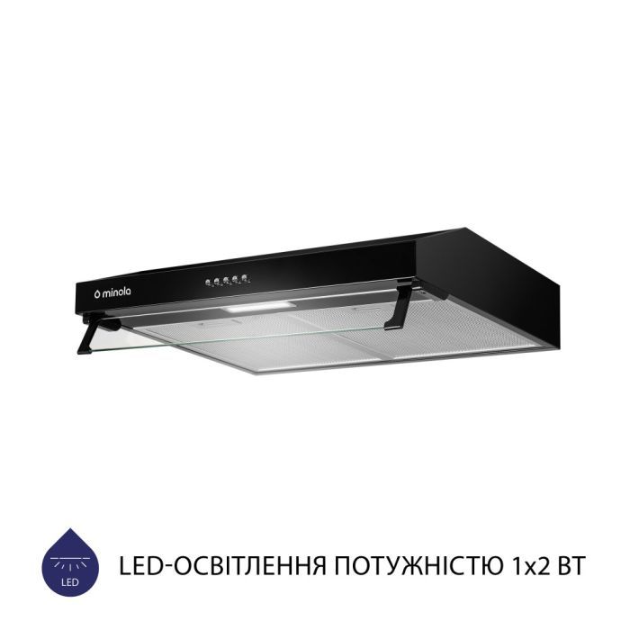 Вытяжка кухонная Minola HPL 517 WH изображение 3
