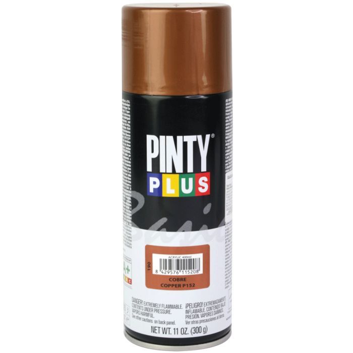 Краска-аэрозоль Pintyplus на алкидной основе BASIC Ral P152, Бронза, 400 мл (8429576115208)