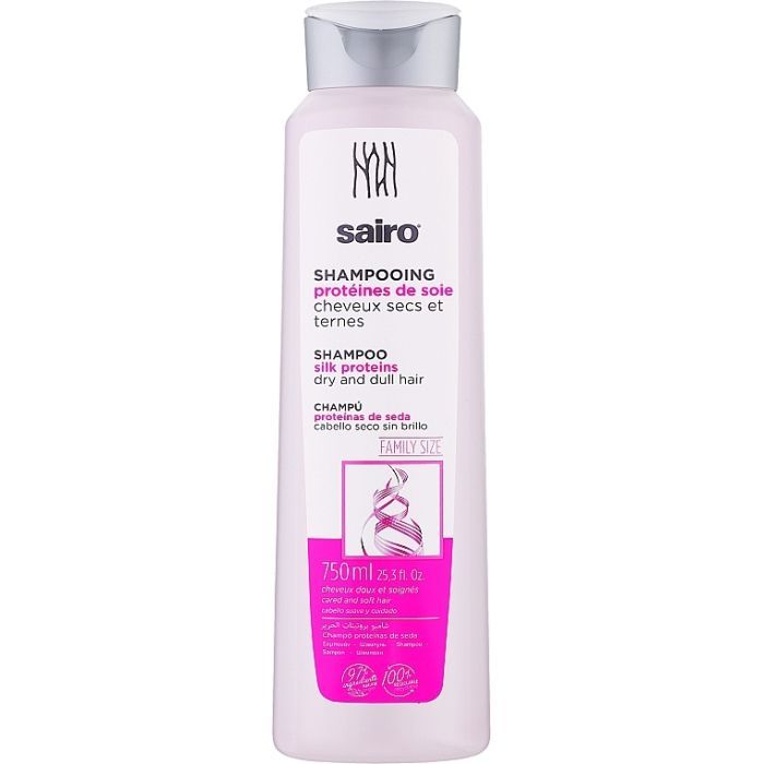Шампунь Sairo Expertise Silk Proteins Shampoo Протеїни шовку 750 мл (8414227086983)