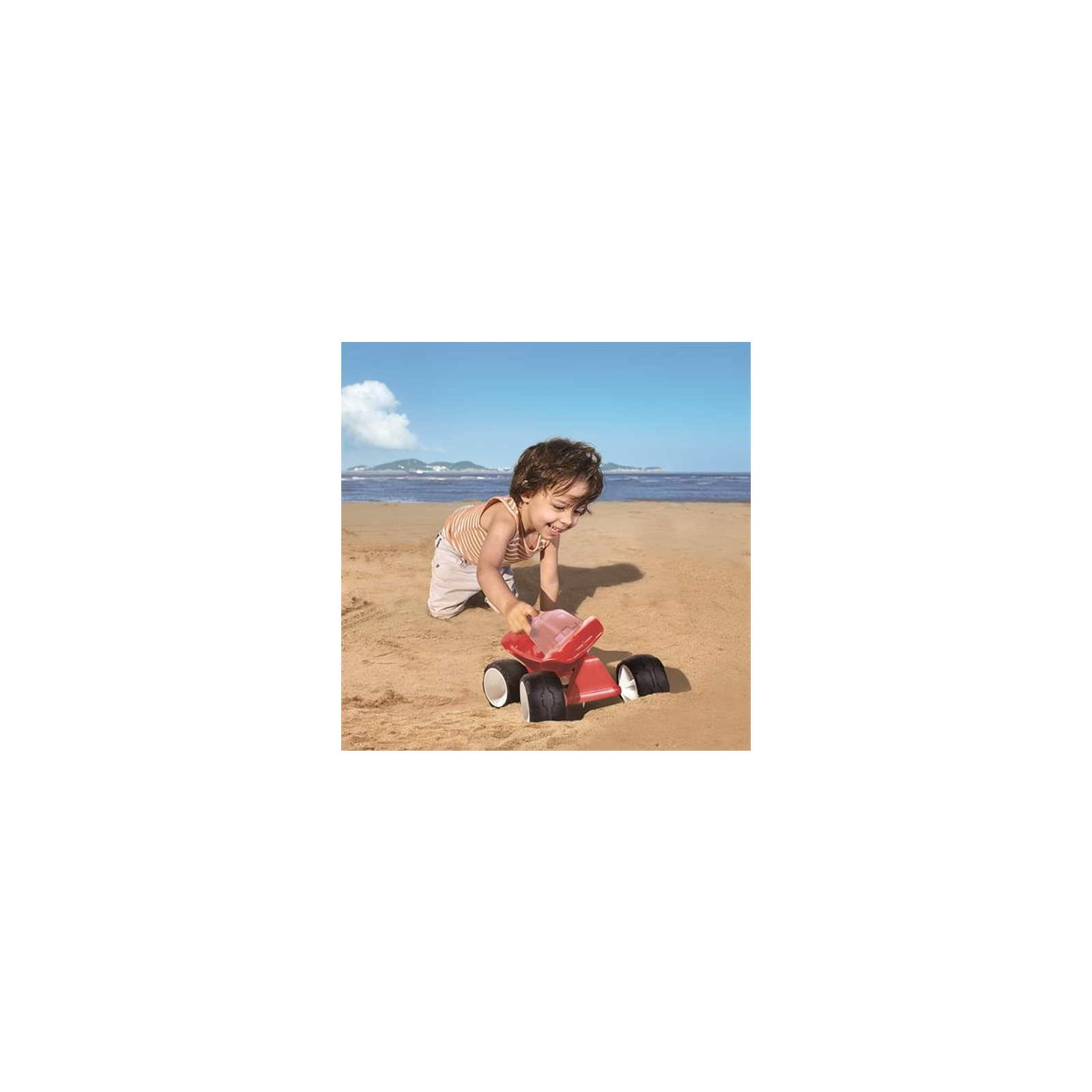 Іграшка для піску Hape Баггі червоний (E4086) зображення 4