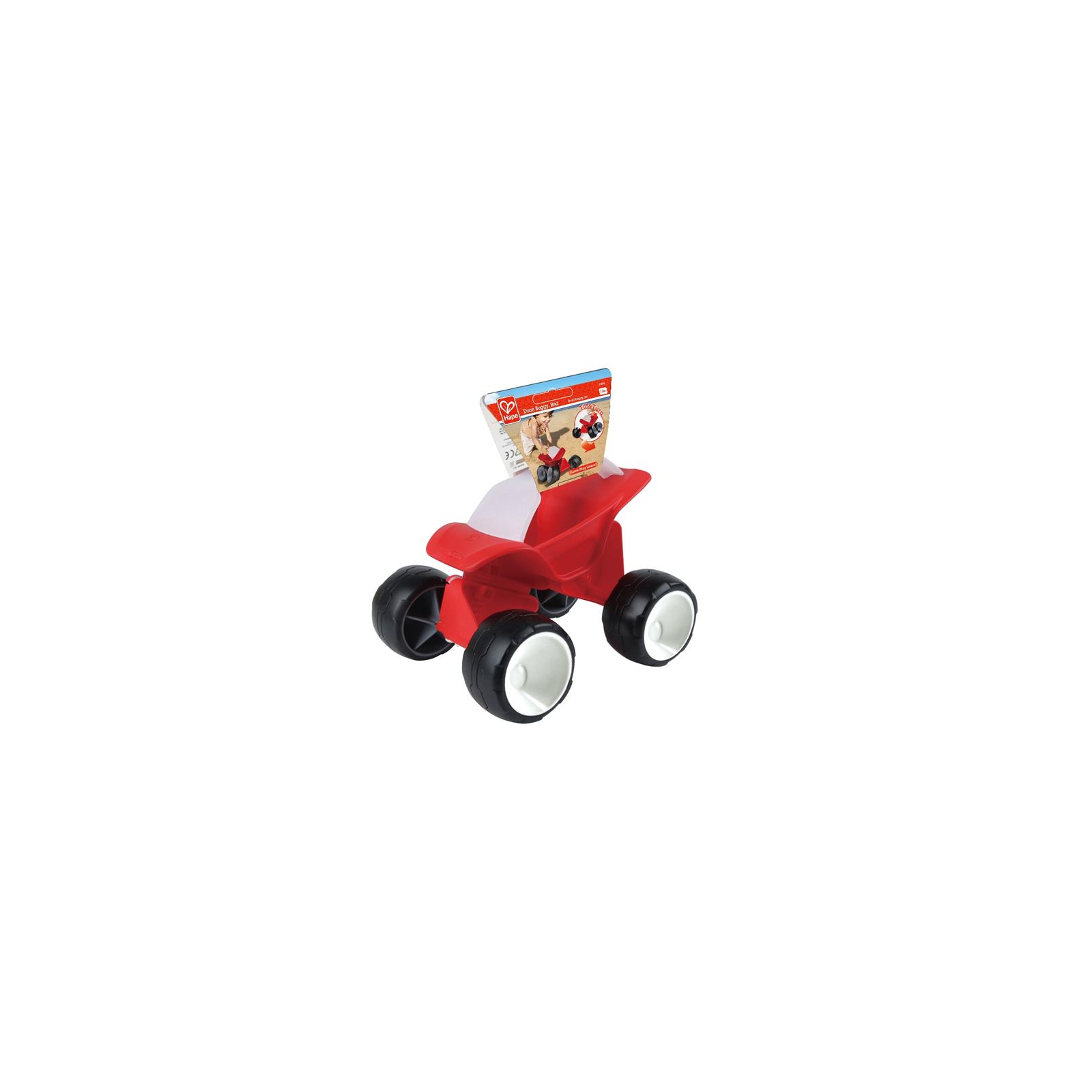 Іграшка для піску Hape Баггі червоний (E4086)
