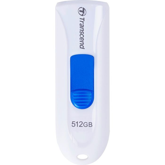 USB флеш накопитель Transcend 512GB JetFlash 790 White USB 3.1 (TS512GJF790W) изображение 2