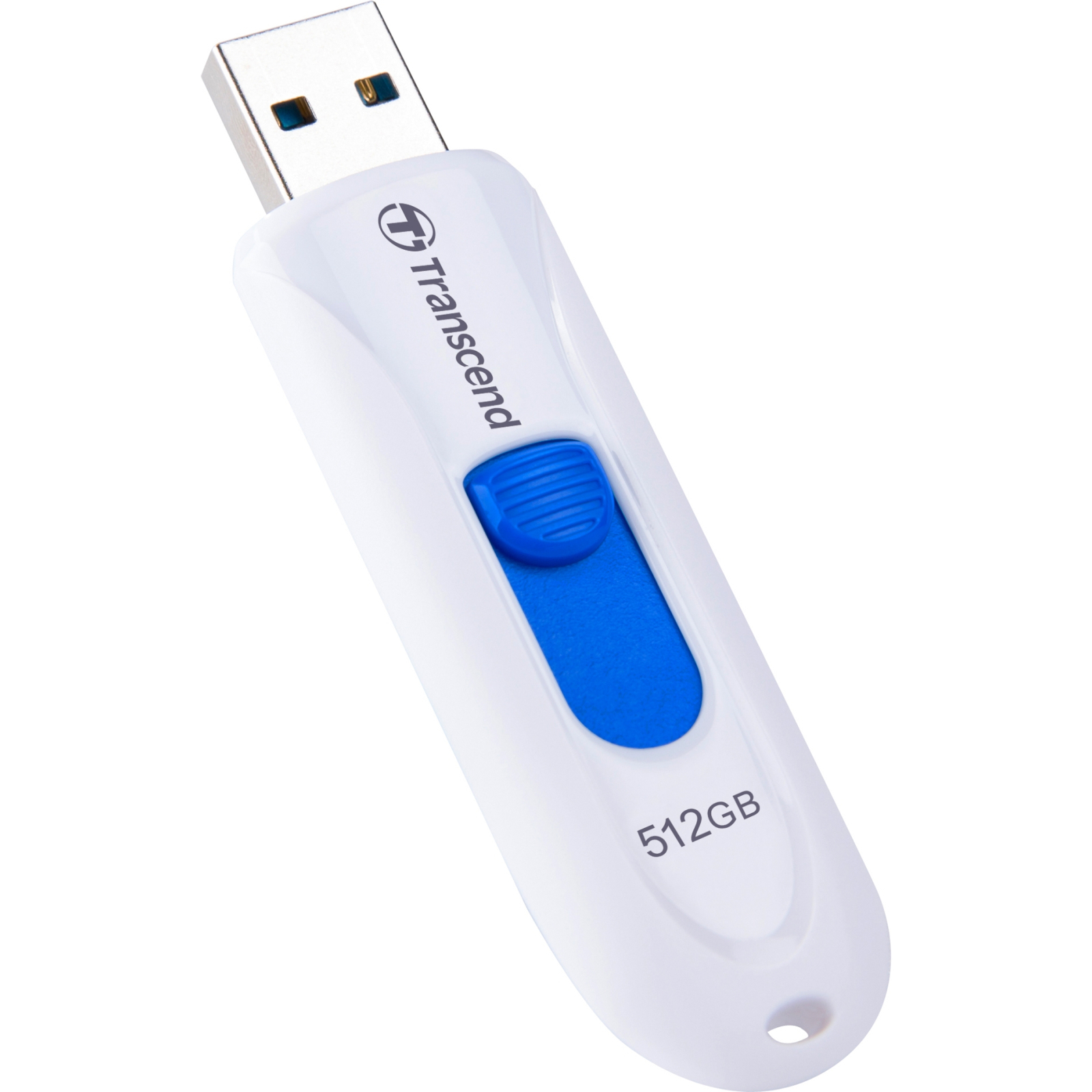 USB флеш накопитель Transcend 512GB JetFlash 790 White USB 3.1 (TS512GJF790W) изображение 3