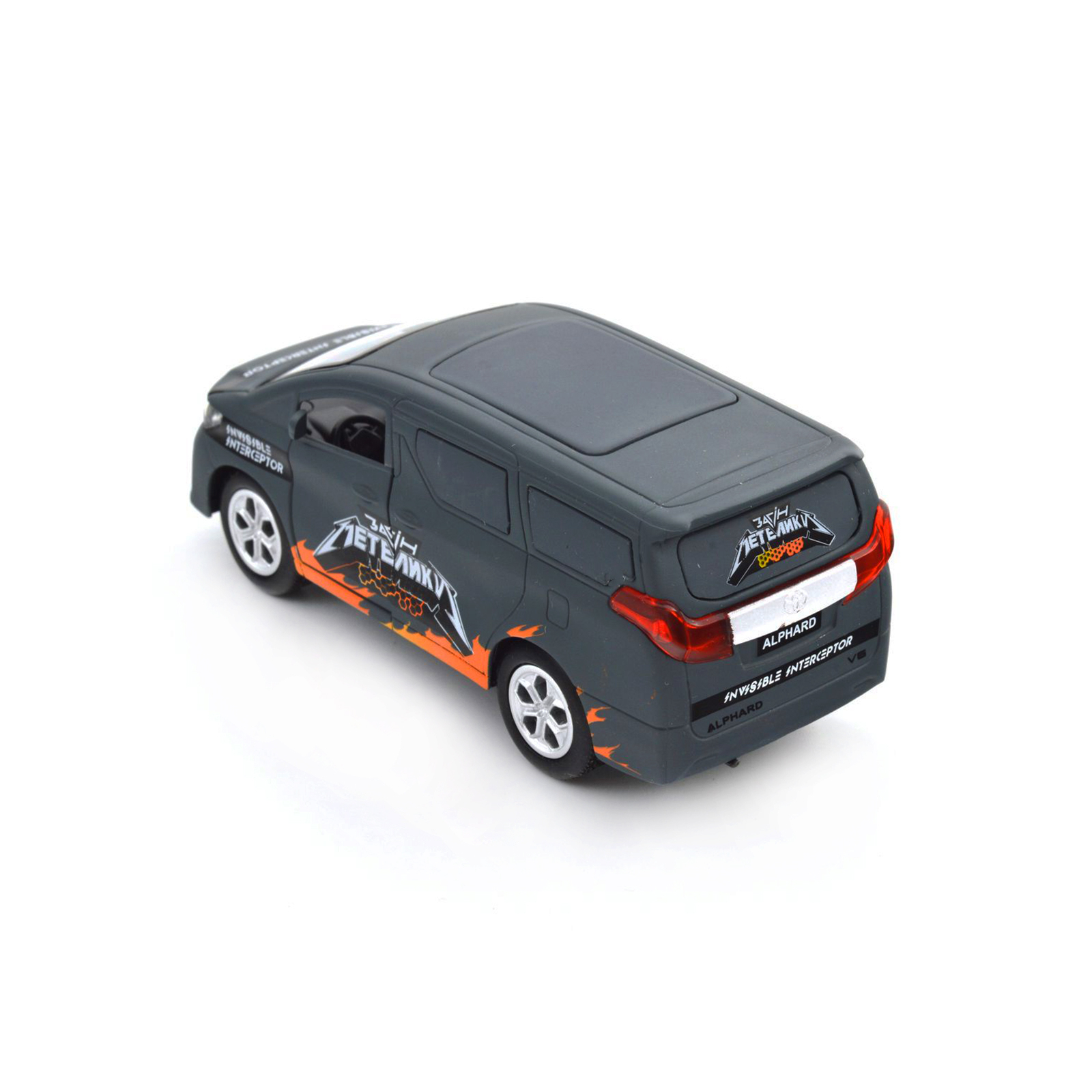 Машина Techno Drive серії Шеврони Героїв - Toyota Alphard - INVISIBLE INTERCEPTOR (KM6011) зображення 10