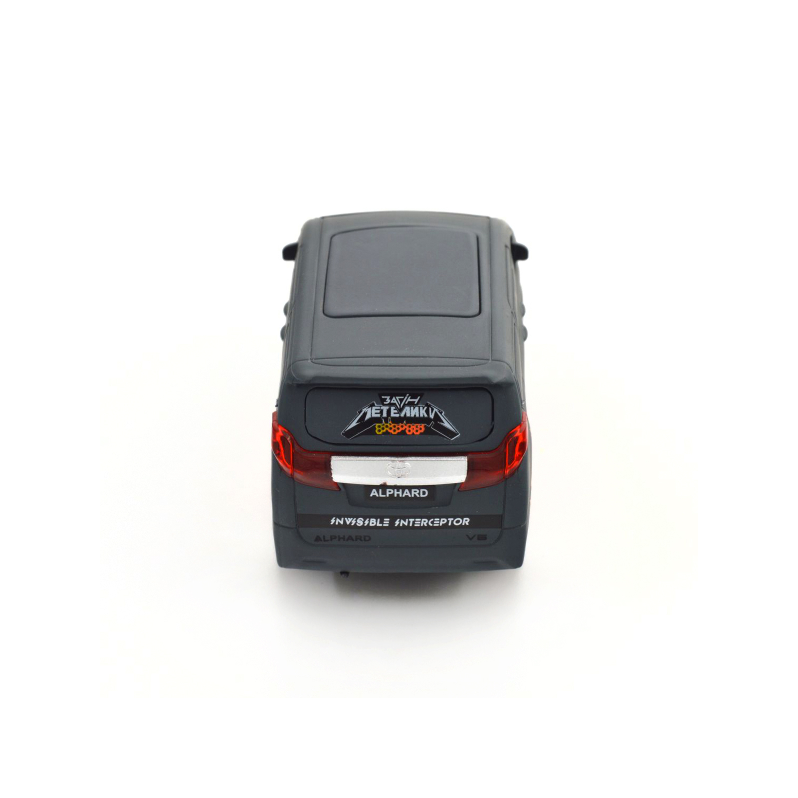 Машина Techno Drive серії Шеврони Героїв - Toyota Alphard - INVISIBLE INTERCEPTOR (KM6011) зображення 11