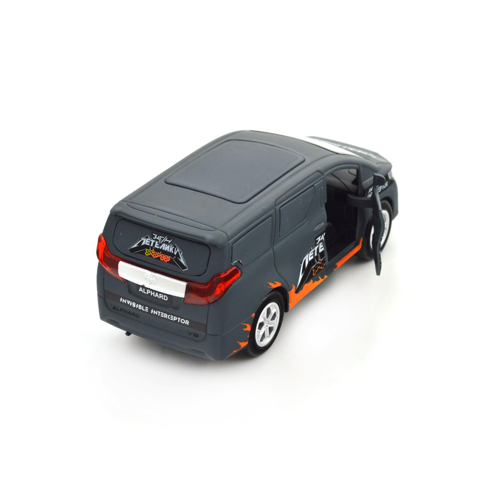 Машина Techno Drive серії Шеврони Героїв - Toyota Alphard - INVISIBLE INTERCEPTOR (KM6011) зображення 2