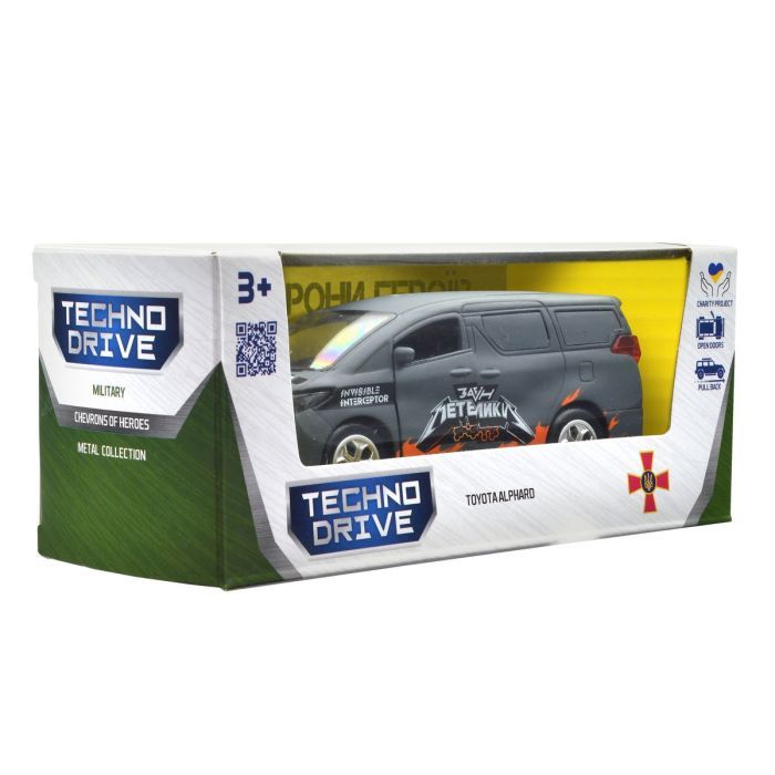 Машина TechnoDrive серии Шевроны Героев - Toyota Alphard - INVISIBLE INTERCEPTOR (KM6011) изображение 7