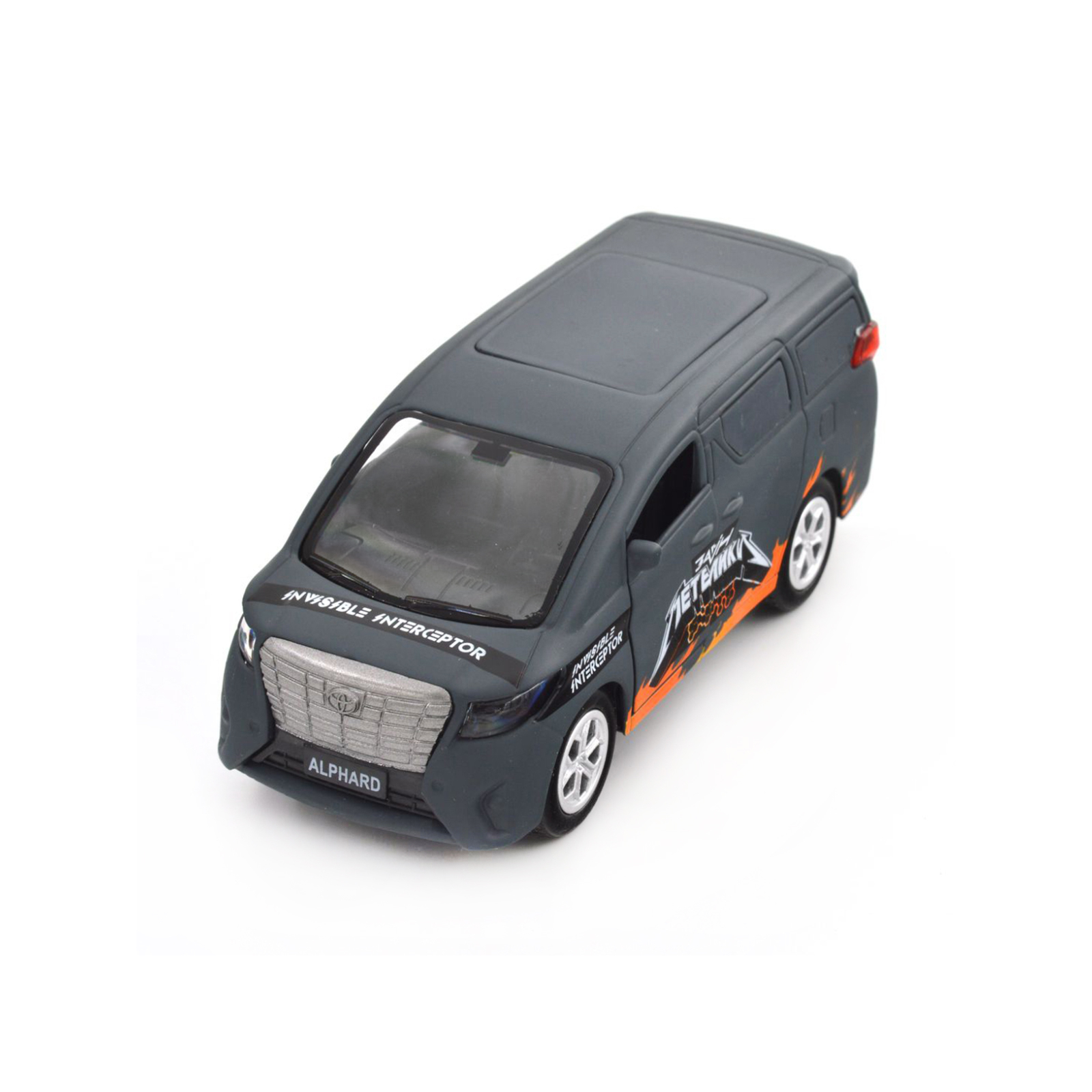 Машина Techno Drive серии Шевроны Героев - Toyota Alphard - INVISIBLE INTERCEPTOR (KM6011)
