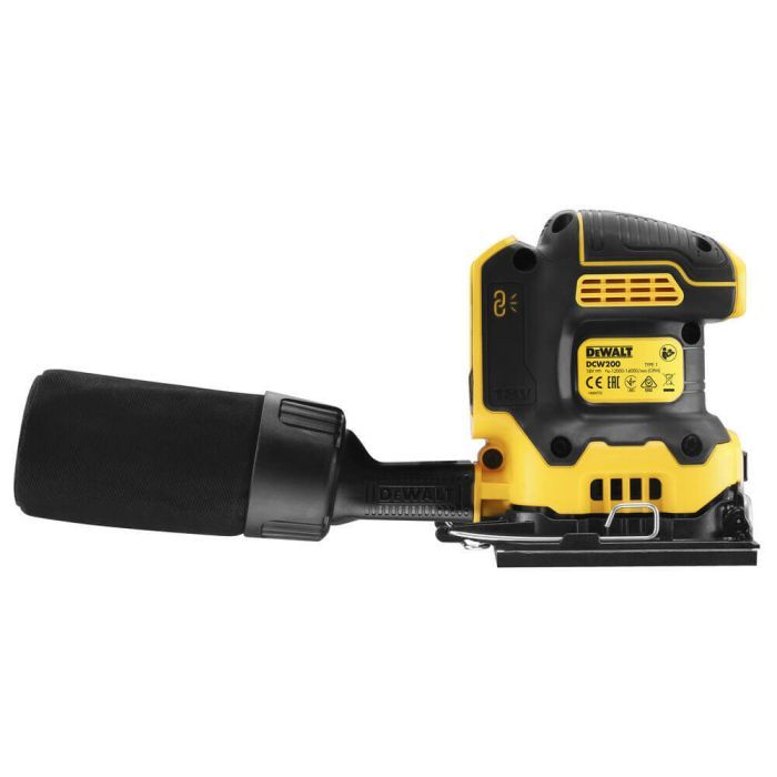 Шліфувальна машина DeWALT 18 В XR Li-lon, 115х108 мм, 8000-13500 об/хв (без АКБ та ЗУ) (DCW200N) зображення 10