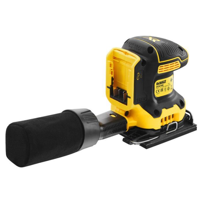 Шліфувальна машина DeWALT 18 В XR Li-lon, 115х108 мм, 8000-13500 об/хв (без АКБ та ЗУ) (DCW200N) зображення 8